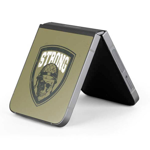 Military Strong Galaxy Z Flip6 Skin